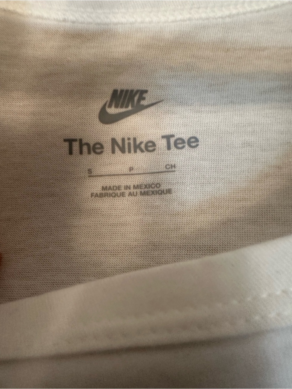 Nike White Tank with Black Swoosh Logo - Picture 6 of 6